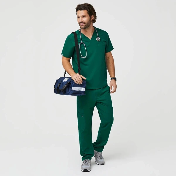 Stretchable Medical Scrub Set for Men