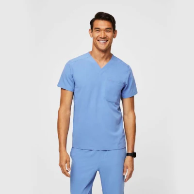 Three-Pocket Scrub  Suit Set 