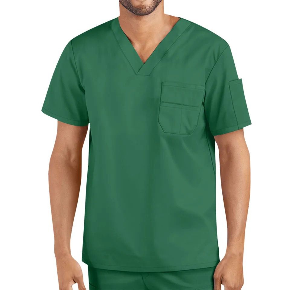 Men's  Nursing Scrubs 2pcs Set 